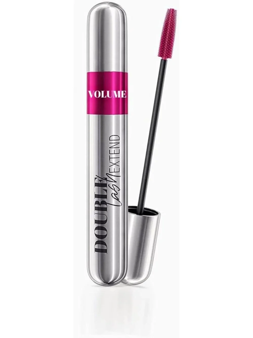 Volumizing & Lengthening Double Lash Mascara - No Clump, Buildable Black Formula